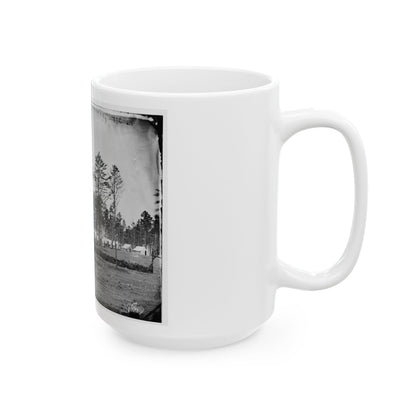 Brandy Station, Virginia. Headquarters, Army Of The Potomac. Eastern Half Of The Camp (U.S. Civil War) White Coffee Mug