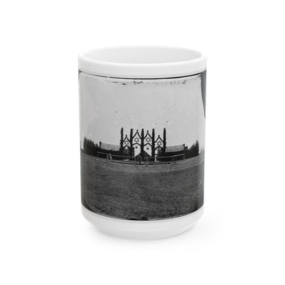 Brandy Station, Virginia. Headquarters Of Gen. John Henry Hobart Ward 001 (U.S. Civil War) White Coffee Mug