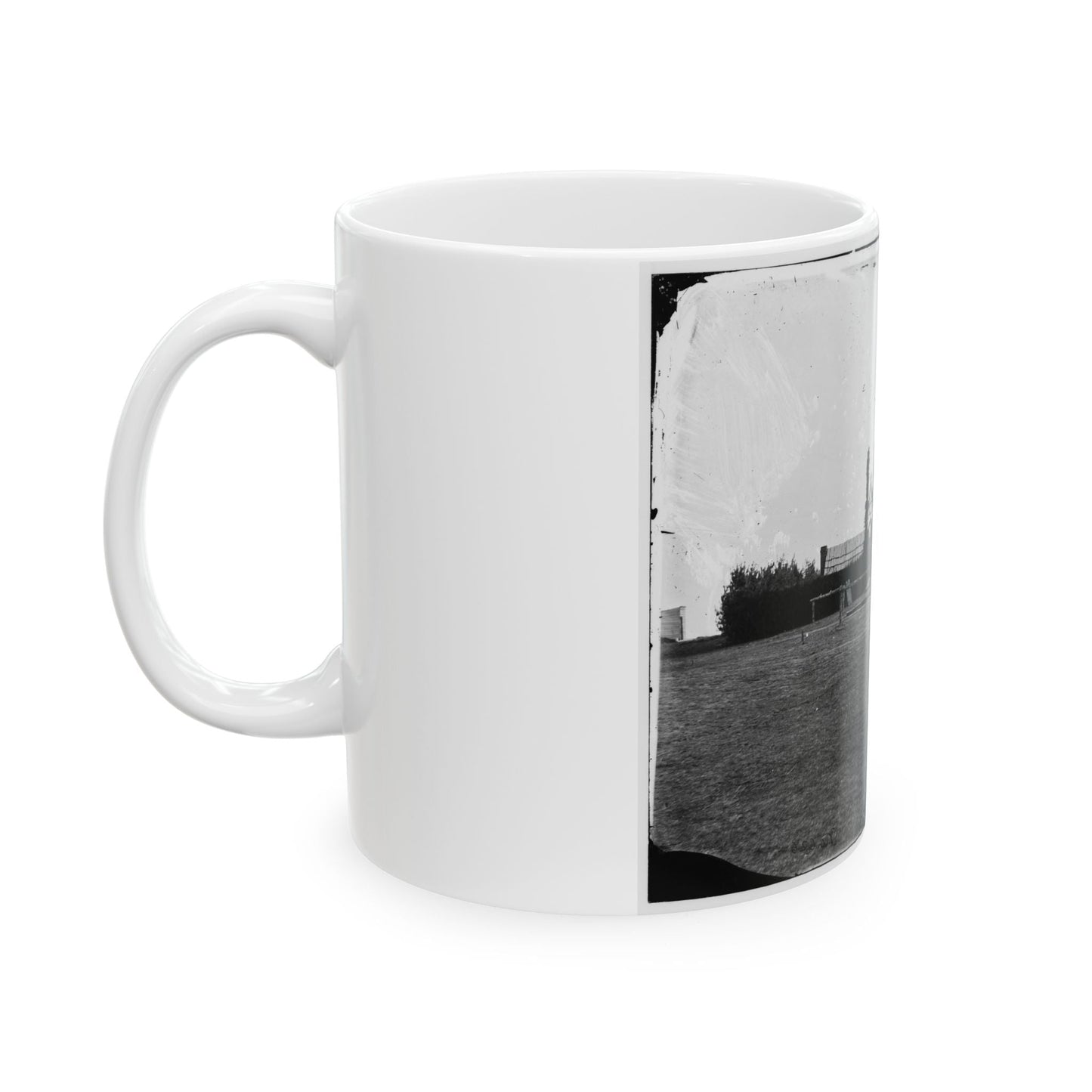 Brandy Station, Virginia. Headquarters Of Gen. John Henry Hobart Ward 001 (U.S. Civil War) White Coffee Mug