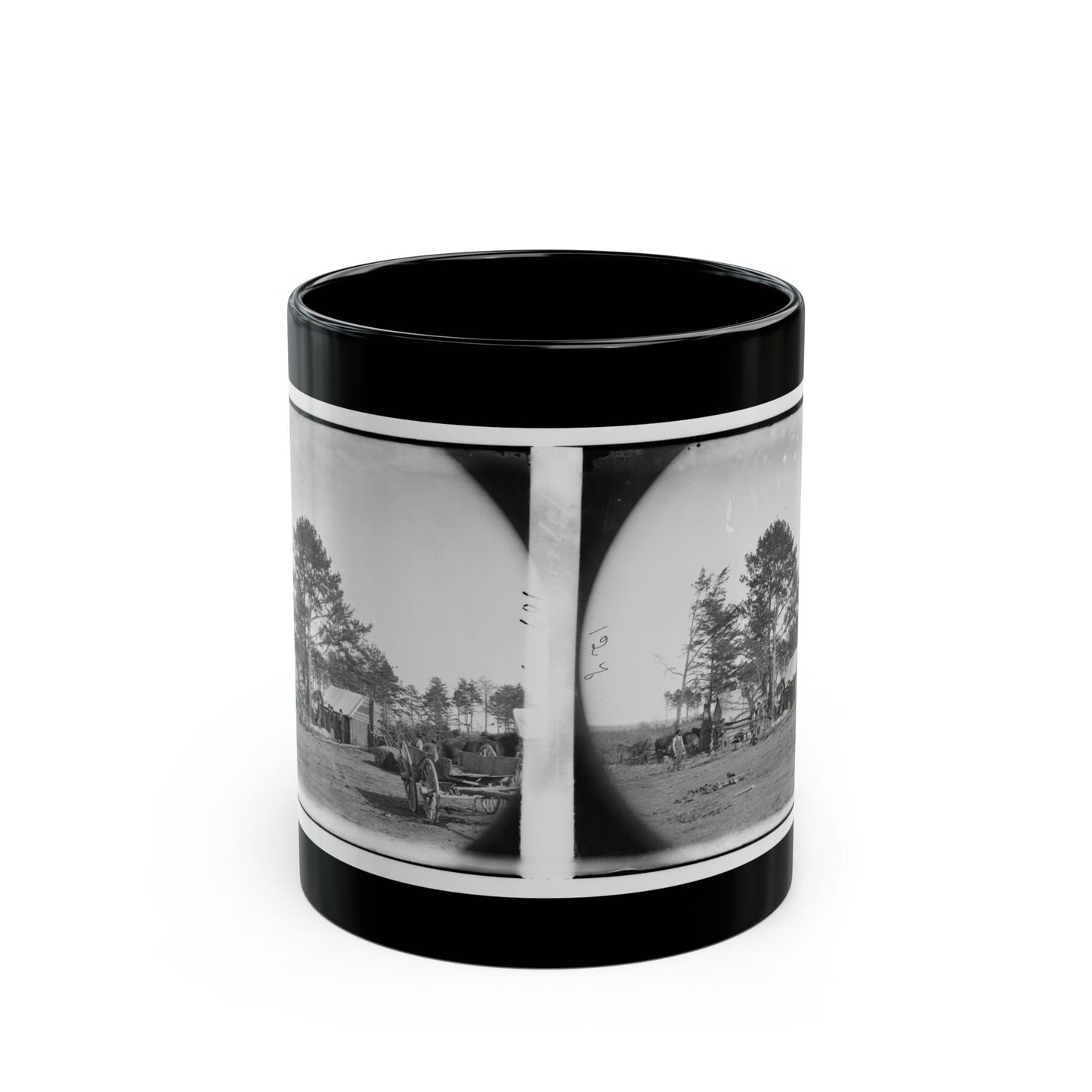 Brandy Station, Virginia. Winter Quarters Of Scouts And Guides. Army Of The Potomac (U.S. Civil War) Black Coffee Mug