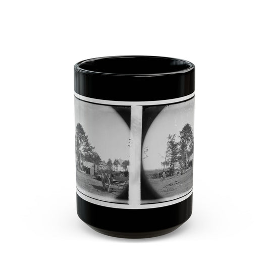 Brandy Station, Virginia. Winter Quarters Of Scouts And Guides. Army Of The Potomac (U.S. Civil War) Black Coffee Mug