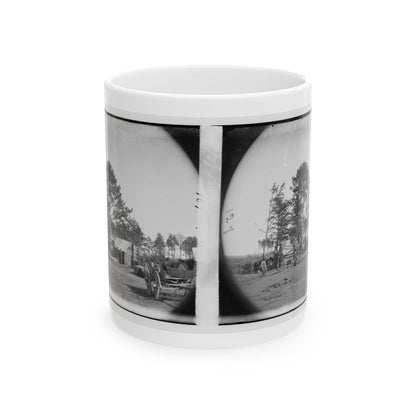 Brandy Station, Virginia. Winter Quarters Of Scouts And Guides. Army Of The Potomac (U.S. Civil War) White Coffee Mug