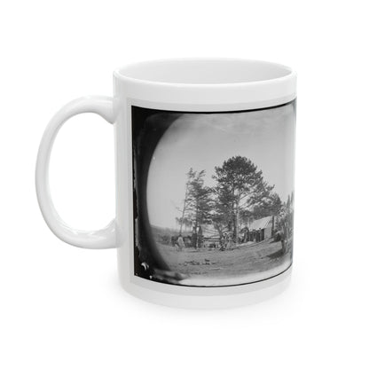 Brandy Station, Virginia. Winter Quarters Of Scouts And Guides. Army Of The Potomac (U.S. Civil War) White Coffee Mug