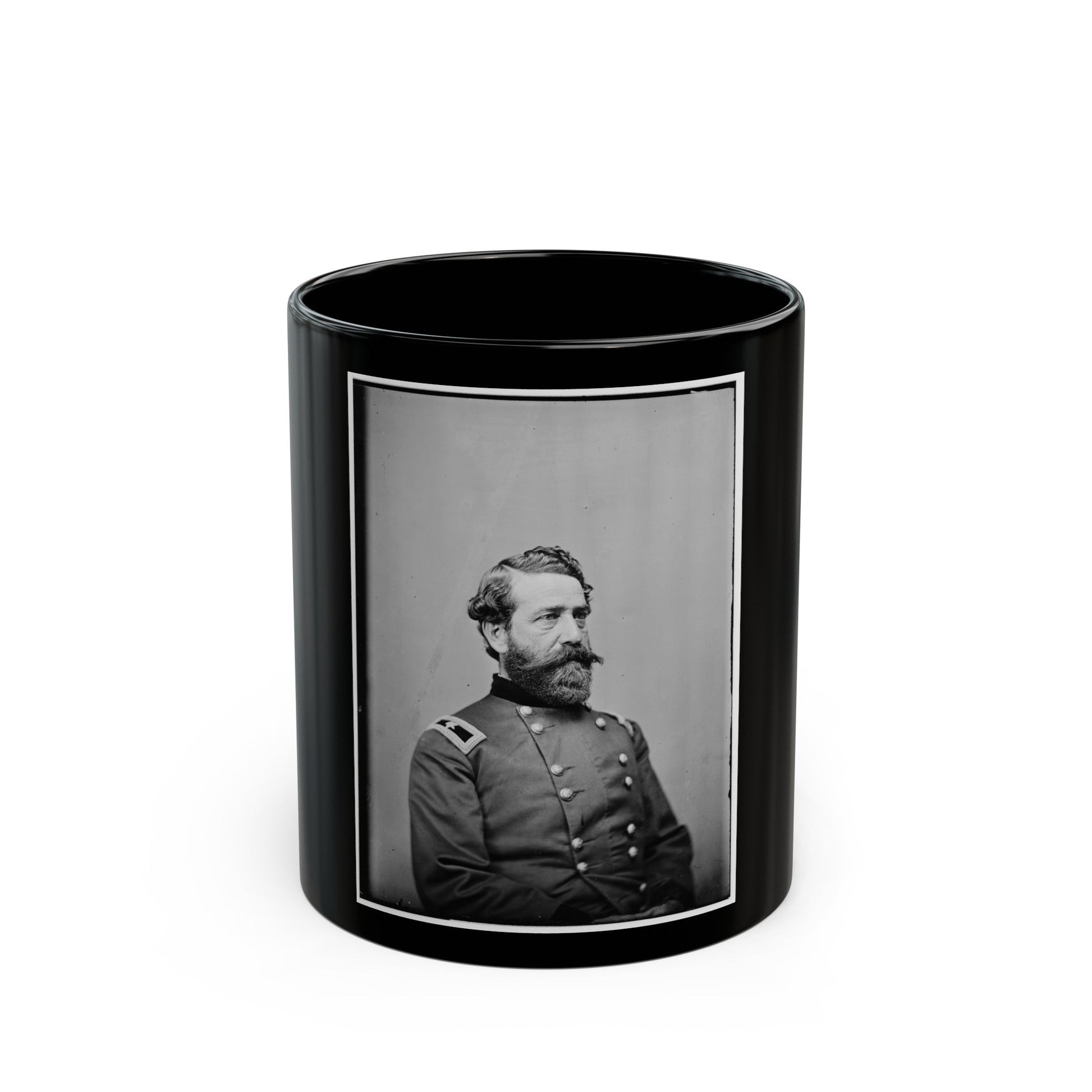 Brannon 001 (U.S. Civil War) Black Coffee Mug-11oz-The Sticker Space