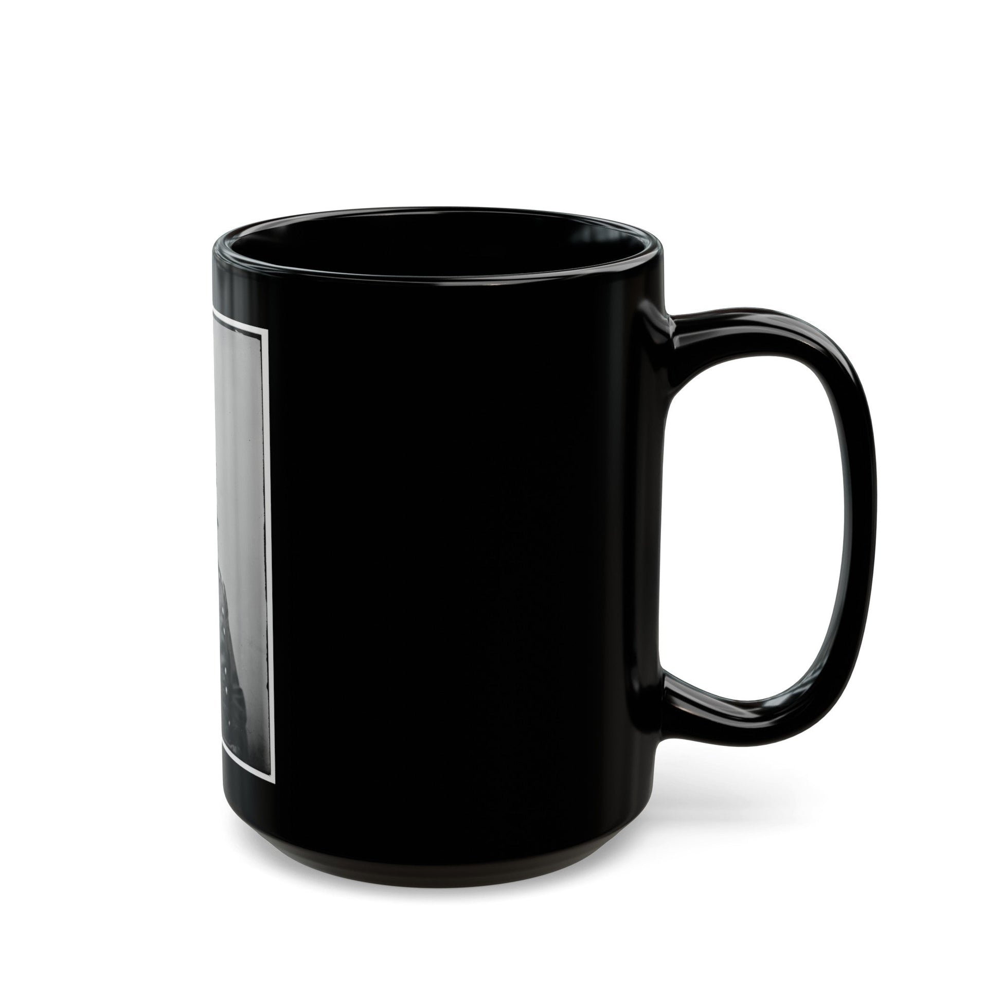 Brannon 001 (U.S. Civil War) Black Coffee Mug-The Sticker Space