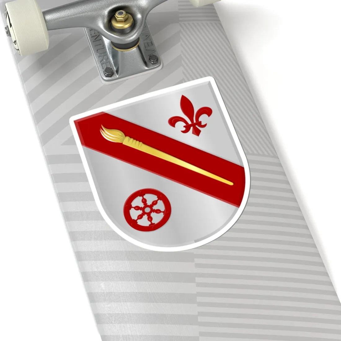 Brantgum wapen (Netherlands) (Coat of Arms) STICKER Vinyl Kiss-Cut Decal - The Sticker Space