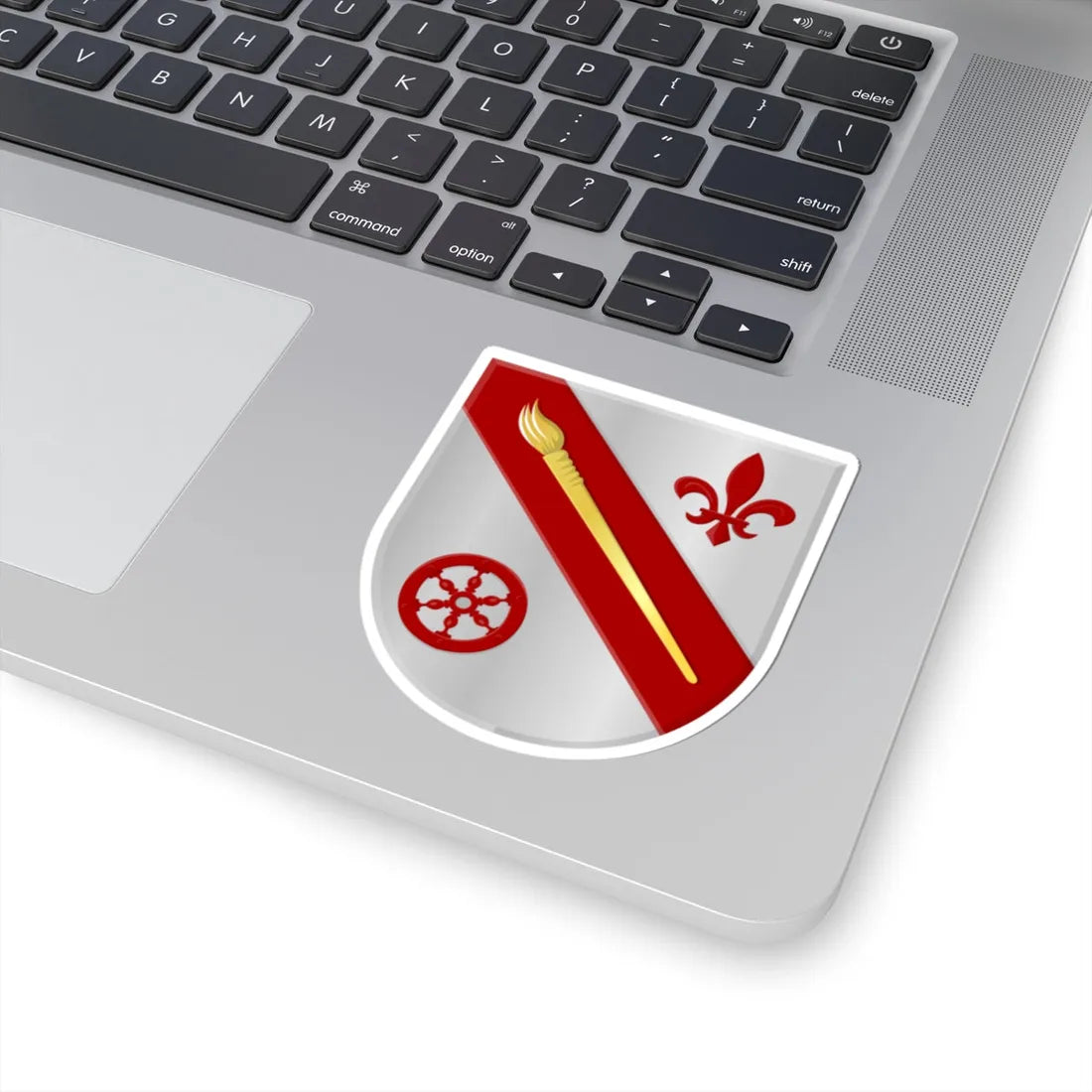 Brantgum wapen (Netherlands) (Coat of Arms) STICKER Vinyl Kiss-Cut Decal - The Sticker Space