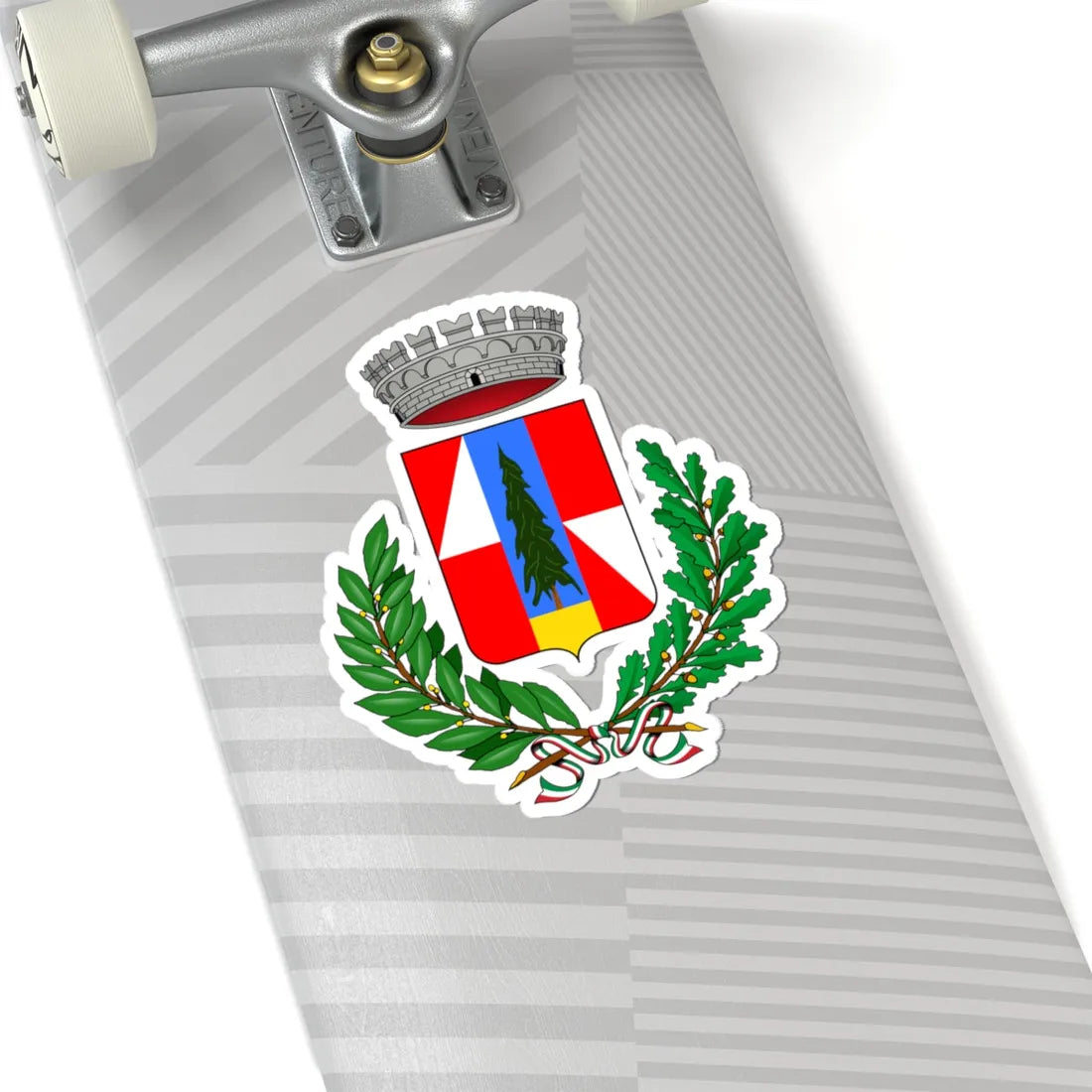 Branzi-Stemma (Italy) (Coat of Arms) STICKER Vinyl Kiss-Cut Decal - The Sticker Space