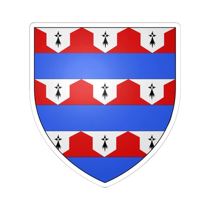 Braose (England) (Coat of Arms) STICKER Vinyl Kiss-Cut Decal 6 Inch White - The Sticker Space