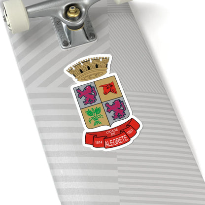 Brasao alegrete (Brazil) (Coat of Arms) STICKER Vinyl Kiss-Cut Decal - The Sticker Space