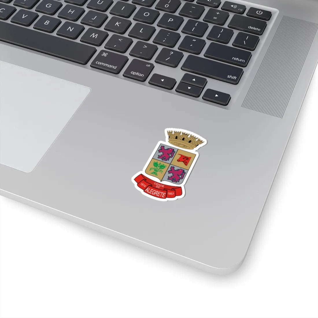 Brasao alegrete (Brazil) (Coat of Arms) STICKER Vinyl Kiss-Cut Decal - The Sticker Space