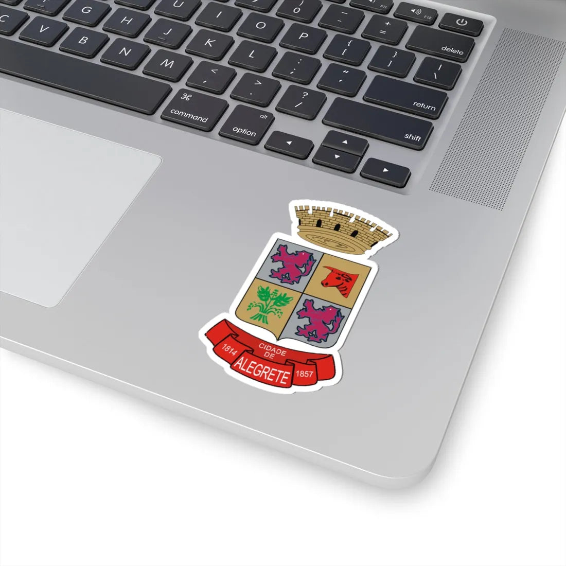Brasao alegrete (Brazil) (Coat of Arms) STICKER Vinyl Kiss-Cut Decal - The Sticker Space