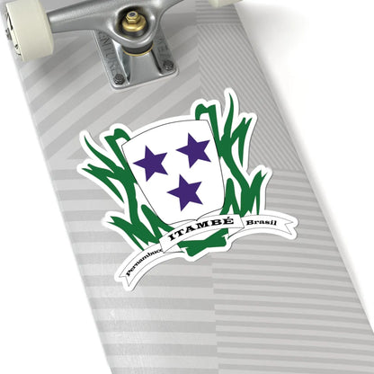 Brasao Armas Itambé-PE (Brazil) (Coat of Arms) STICKER Vinyl Kiss-Cut Decal - The Sticker Space