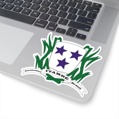 Brasao Armas Itambé-PE (Brazil) (Coat of Arms) STICKER Vinyl Kiss-Cut Decal - The Sticker Space