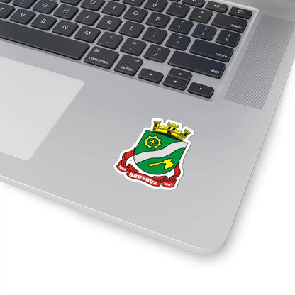 Brasao Brusque SantaCatarina Brasil (Brazil) (Coat of Arms) STICKER Vinyl Kiss-Cut Decal - The Sticker Space