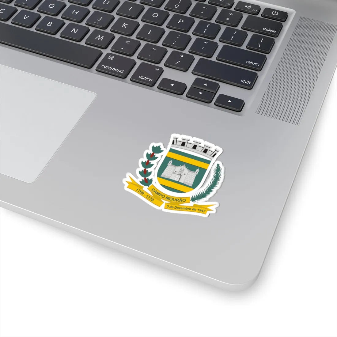Brasao CampoMourao Parana Brasil (Brazil) (Coat of Arms) STICKER Vinyl Kiss-Cut Decal - The Sticker Space