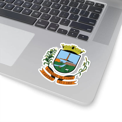 Brasao Castro Parana Brasil (Brazil) (Coat of Arms) STICKER Vinyl Kiss-Cut Decal - The Sticker Space
