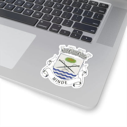 Brasao de Minde cop (Portugal) (Coat of Arms) STICKER Vinyl Kiss-Cut Decal - The Sticker Space