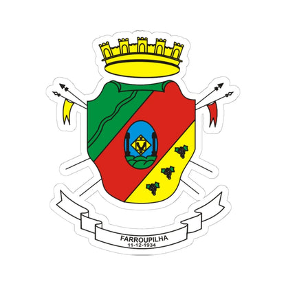 Brasao farroupilha (Brazil) (Coat of Arms) STICKER Vinyl Kiss-Cut Decal - The Sticker Space