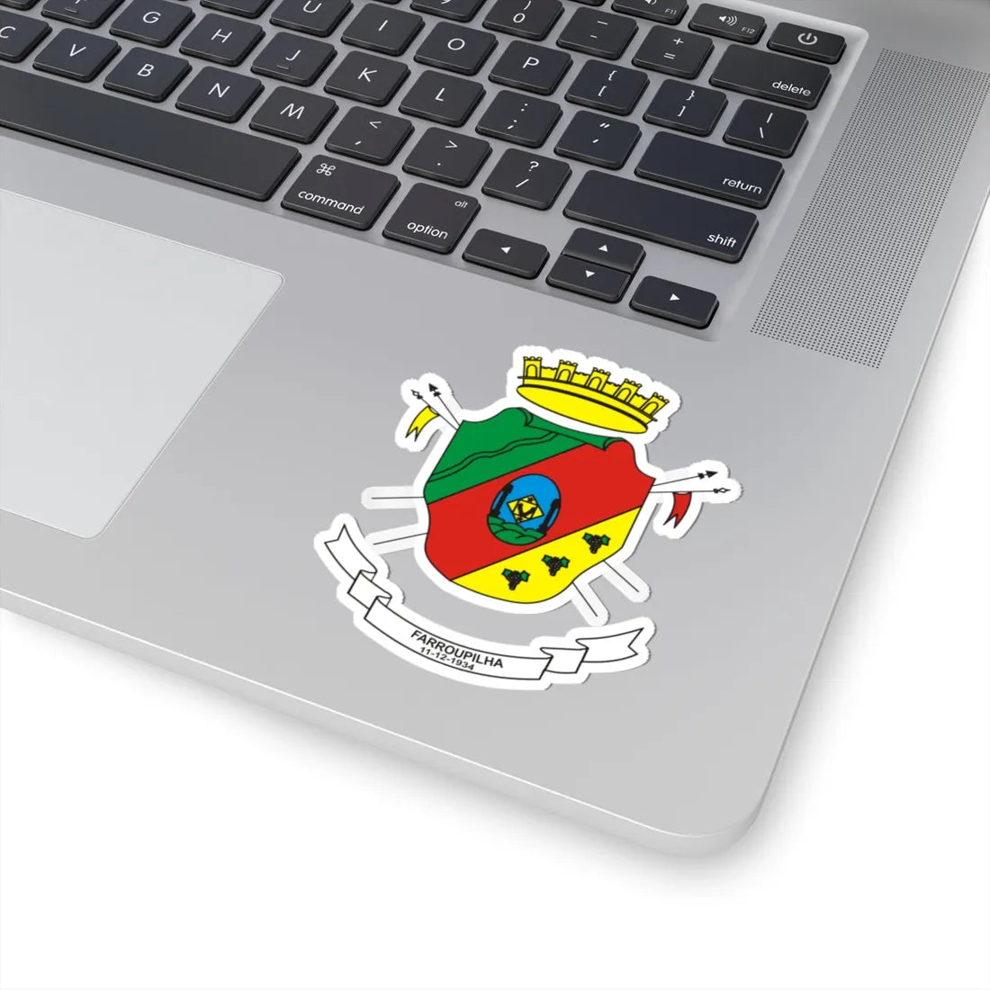 Brasao farroupilha (Brazil) (Coat of Arms) STICKER Vinyl Kiss-Cut Decal - The Sticker Space