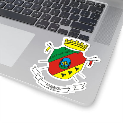 Brasao farroupilha (Brazil) (Coat of Arms) STICKER Vinyl Kiss-Cut Decal - The Sticker Space