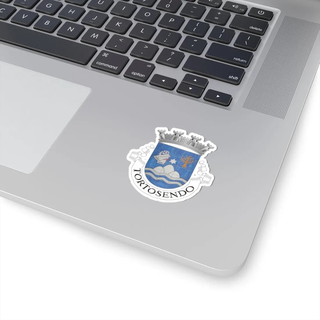 Brasao Final Tortosendo cop (Portugal) (Coat of Arms) STICKER Vinyl Kiss-Cut Decal - The Sticker Space