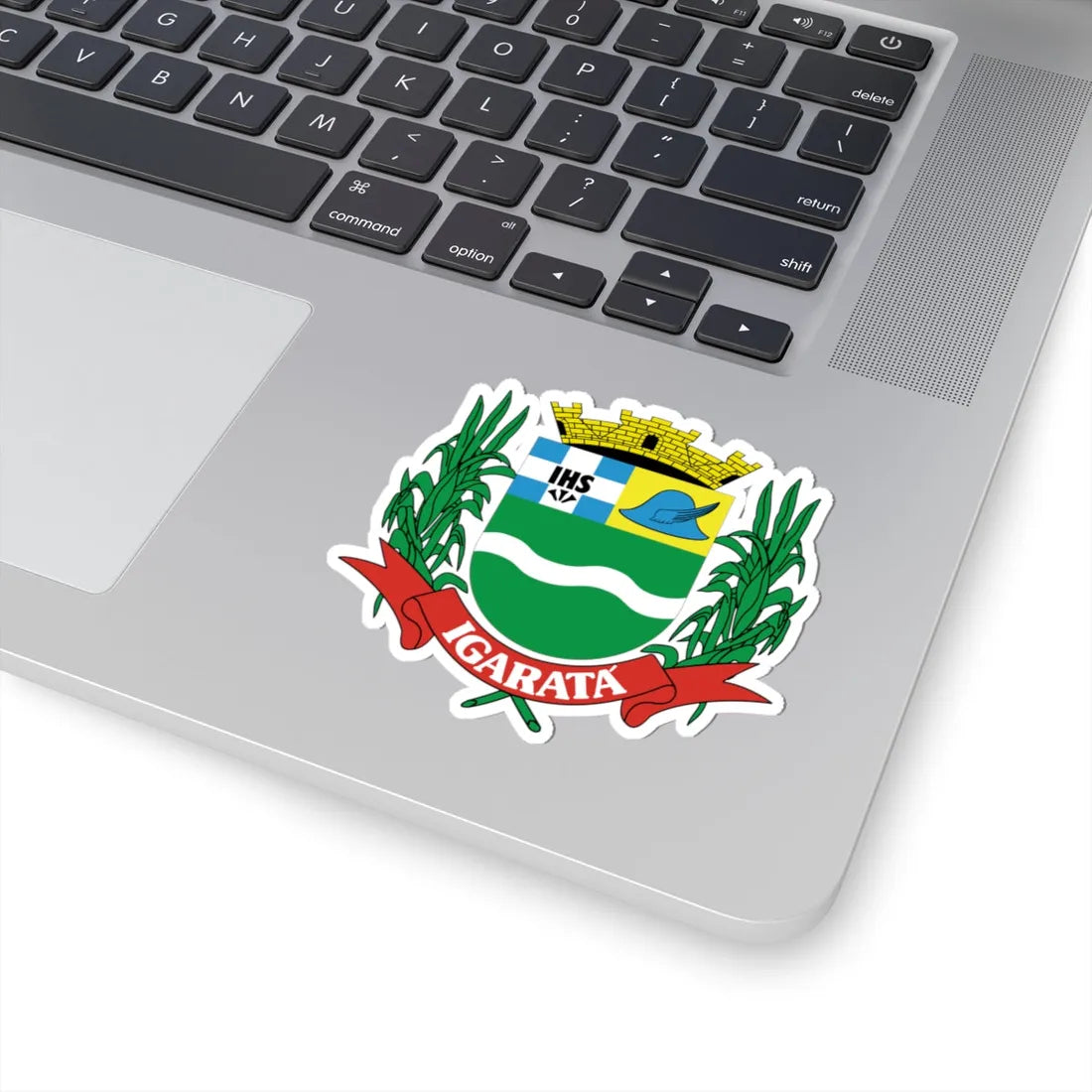 Brasao Igarata SaoPaulo Brasil (Brazil) (Coat of Arms) STICKER Vinyl Kiss-Cut Decal - The Sticker Space