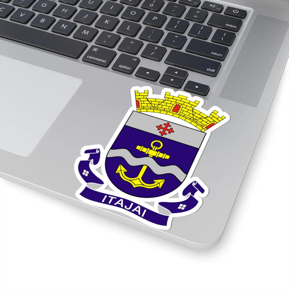 Brasao Itajai SantaCatarina Brasil (Brazil) (Coat of Arms) STICKER Vinyl Kiss-Cut Decal - The Sticker Space