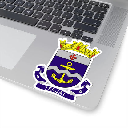 Brasao Itajai SantaCatarina Brasil (Brazil) (Coat of Arms) STICKER Vinyl Kiss-Cut Decal - The Sticker Space