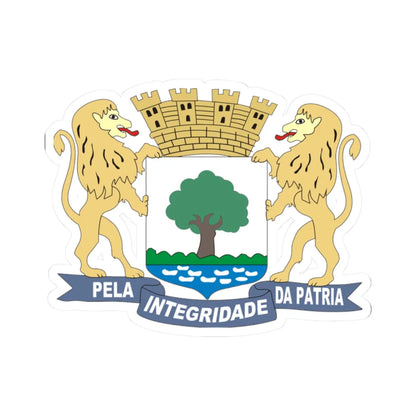 Brasao JaboataodosGuararapes Pernambuco Brasil (Brazil) (Coat of Arms) STICKER Vinyl Kiss-Cut Decal 2 Inch White - The Sticker Space