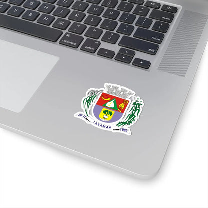 Brasao Lagamar MinasGerais Brasil (Brazil) (Coat of Arms) STICKER Vinyl Kiss-Cut Decal - The Sticker Space