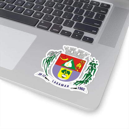 Brasao Lagamar MinasGerais Brasil (Brazil) (Coat of Arms) STICKER Vinyl Kiss-Cut Decal - The Sticker Space