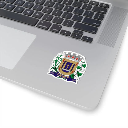 Brasao Leme SaoPaulo Brasil (Brazil) (Coat of Arms) STICKER Vinyl Kiss-Cut Decal - The Sticker Space