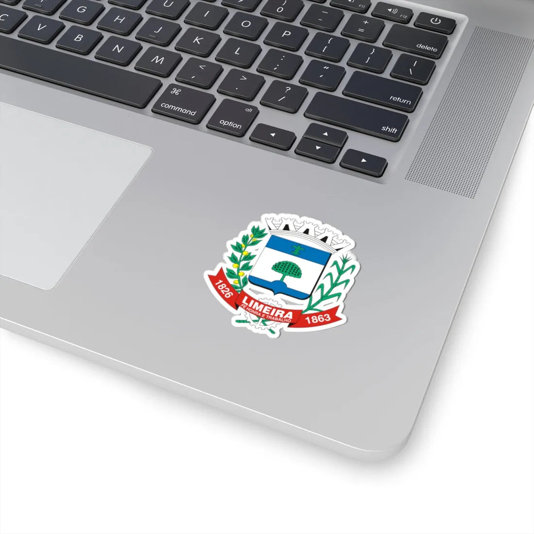 Brasao Limeira SaoPaulo Brasil (Brazil) (Coat of Arms) STICKER Vinyl Kiss-Cut Decal - The Sticker Space