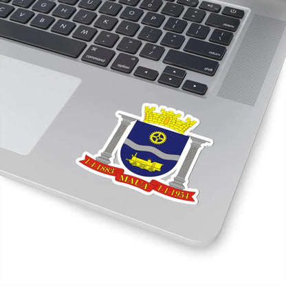 Brasao Maua SaoPaulo Brasil (Brazil) (Coat of Arms) STICKER Vinyl Kiss-Cut Decal - The Sticker Space