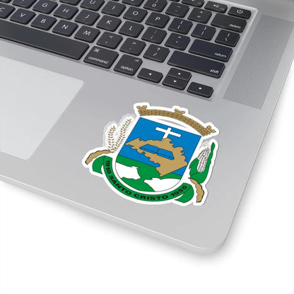 Brasao SantoCristo RioGrandedoSul Brasil (Brazil) (Coat of Arms) STICKER Vinyl Kiss-Cut Decal - The Sticker Space