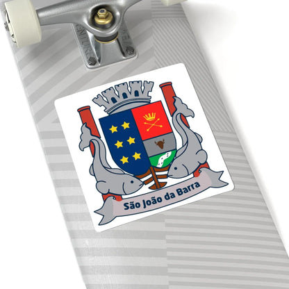 Brasao Sao Joao da Barra (Brazil) (Coat of Arms) STICKER Vinyl Kiss-Cut Decal - The Sticker Space