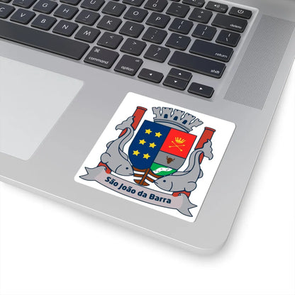 Brasao Sao Joao da Barra (Brazil) (Coat of Arms) STICKER Vinyl Kiss-Cut Decal - The Sticker Space
