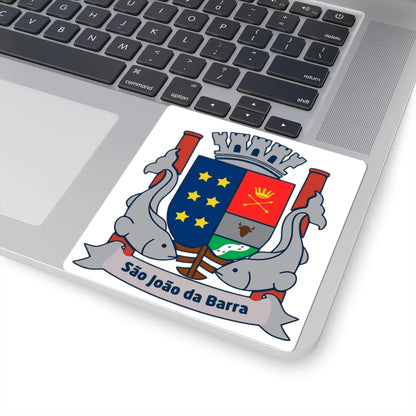 Brasao Sao Joao da Barra (Brazil) (Coat of Arms) STICKER Vinyl Kiss-Cut Decal - The Sticker Space