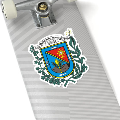 Brasao-sao-raimundo-nonato (Brazil) (Coat of Arms) STICKER Vinyl Kiss-Cut Decal - The Sticker Space