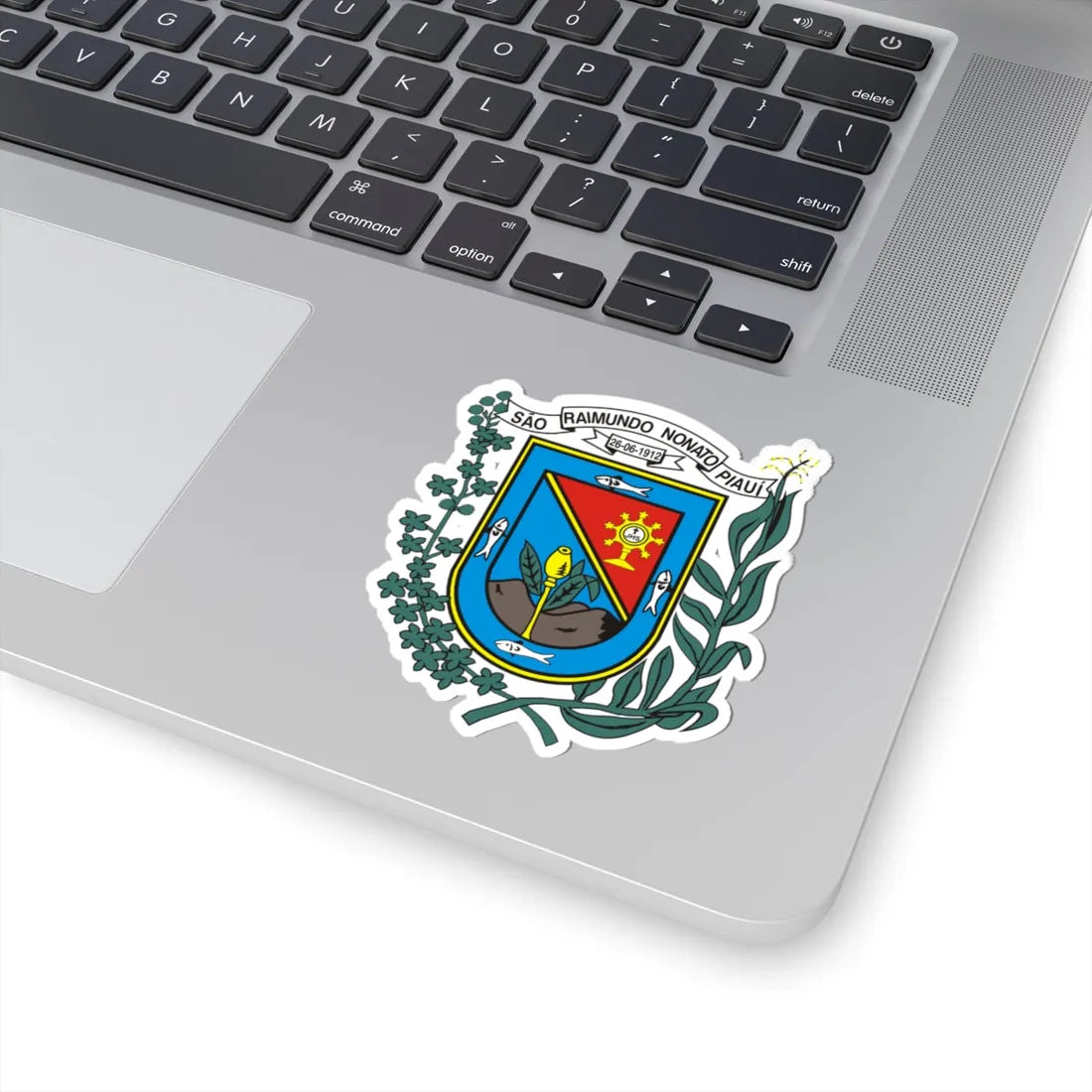 Brasao-sao-raimundo-nonato (Brazil) (Coat of Arms) STICKER Vinyl Kiss-Cut Decal - The Sticker Space