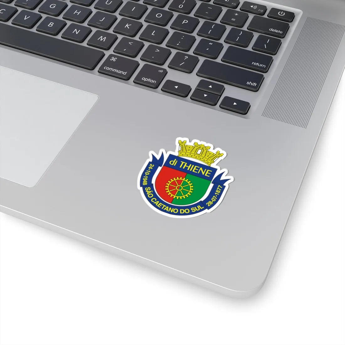 Brasao SaoCaetano SaoPaulo Brasil (Brazil) (Coat of Arms) STICKER Vinyl Kiss-Cut Decal - The Sticker Space