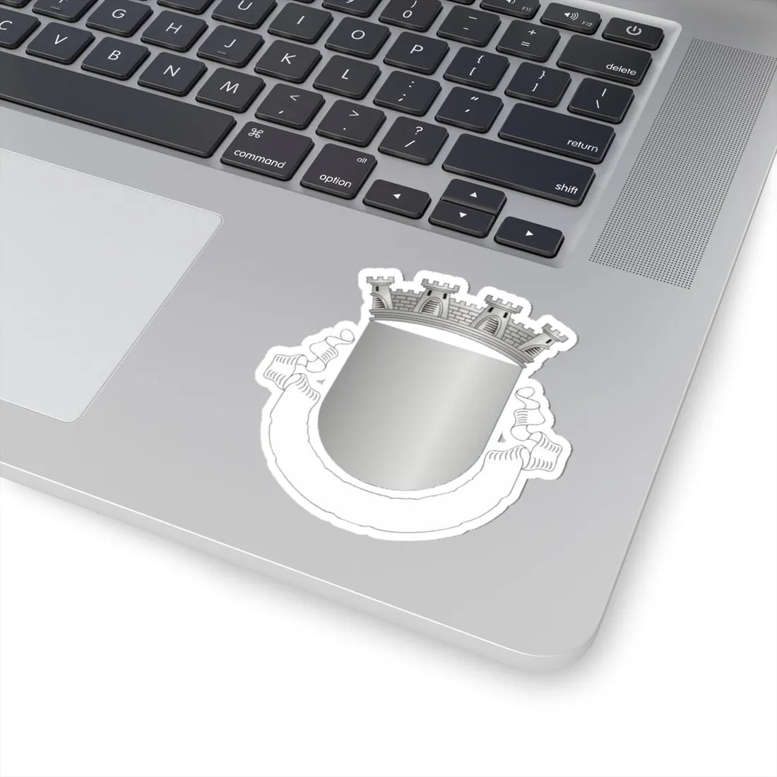 Brasao vila vazio (Portugal) (Coat of Arms) STICKER Vinyl Kiss-Cut Decal - The Sticker Space
