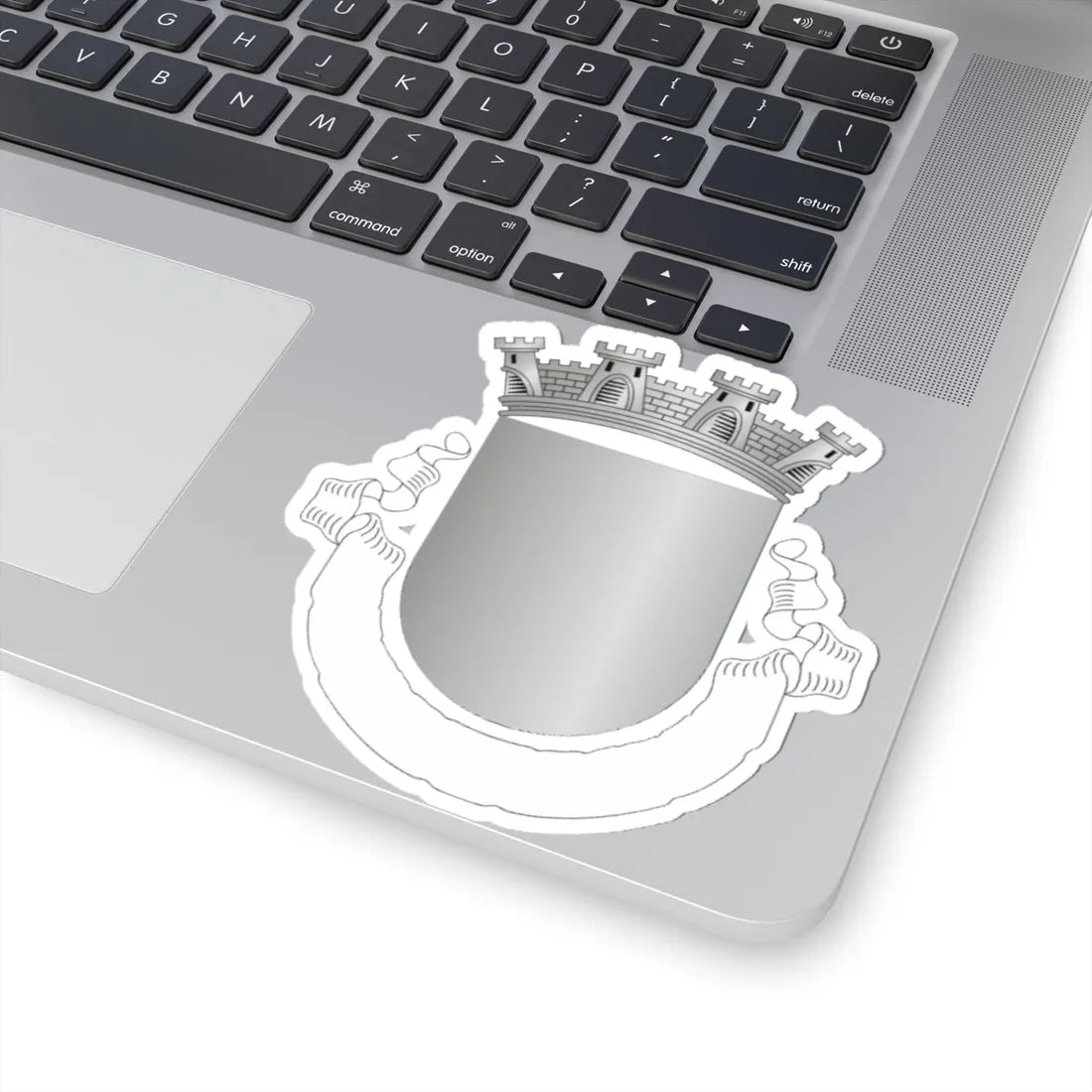 Brasao vila vazio (Portugal) (Coat of Arms) STICKER Vinyl Kiss-Cut Decal - The Sticker Space