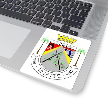 Brasaoibiriteveteriorizado (Brazil) (Coat of Arms) STICKER Vinyl Kiss-Cut Decal - The Sticker Space