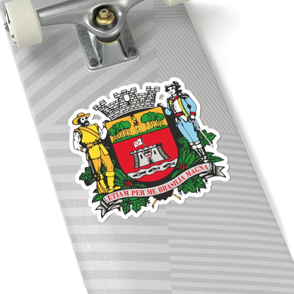 BrasaoJundiai (Brazil) (Coat of Arms) STICKER Vinyl Kiss-Cut Decal - The Sticker Space
