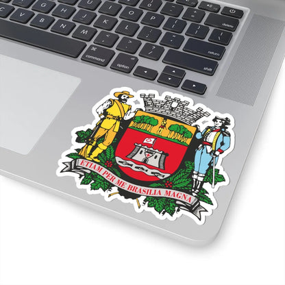 BrasaoJundiai (Brazil) (Coat of Arms) STICKER Vinyl Kiss-Cut Decal - The Sticker Space