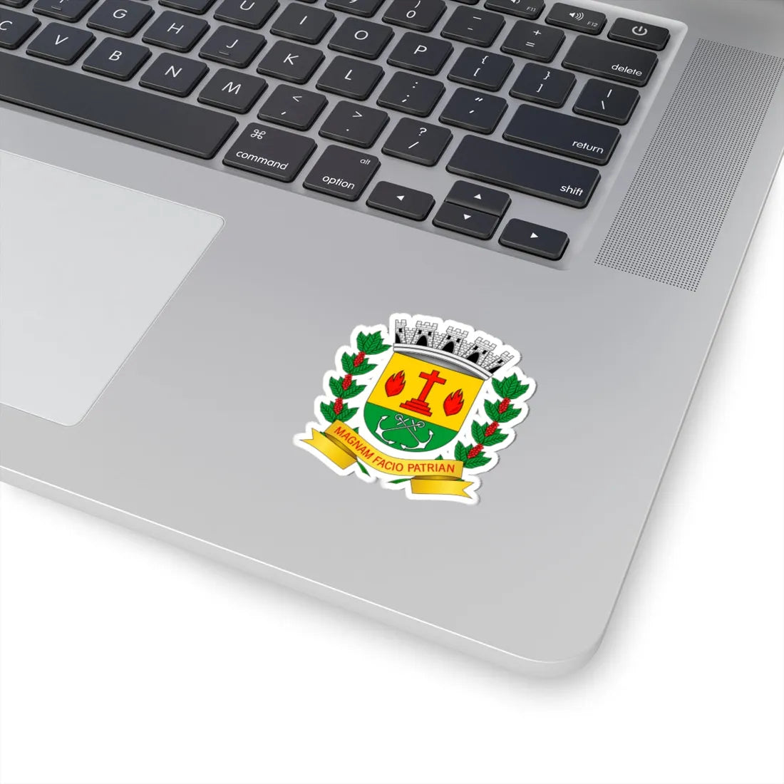 BrasaoNuporanga (Brazil) (Coat of Arms) STICKER Vinyl Kiss-Cut Decal - The Sticker Space