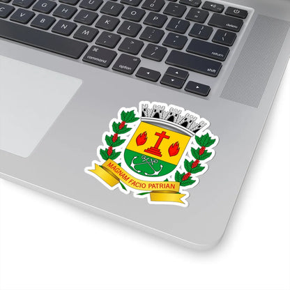 BrasaoNuporanga (Brazil) (Coat of Arms) STICKER Vinyl Kiss-Cut Decal - The Sticker Space