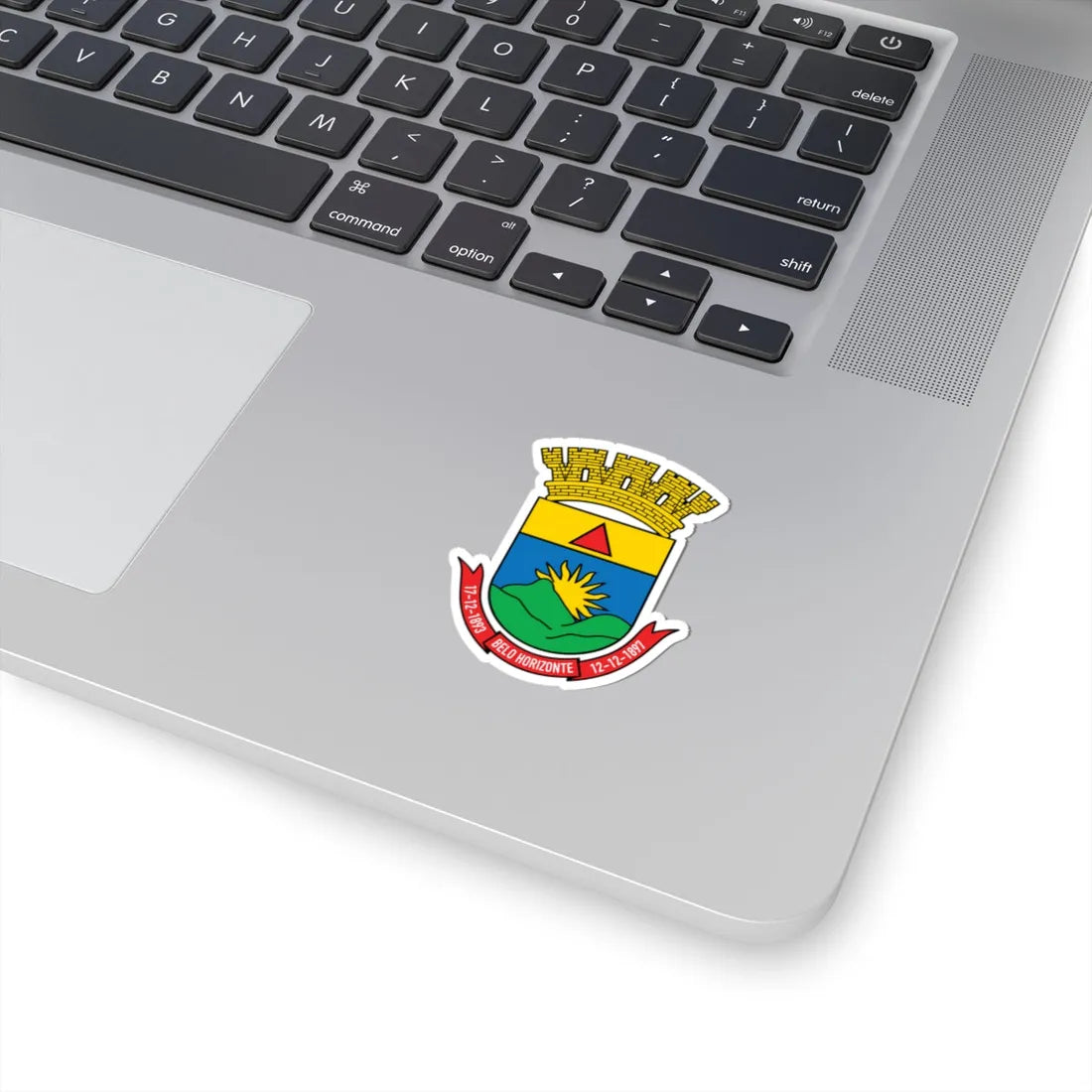 Brasão-Belo-Horizonte (Brazil) (Coat of Arms) STICKER Vinyl Kiss-Cut Decal - The Sticker Space